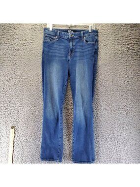 Gap Jeans Womens 10/30 Blue Classic Straight Denim Stretch *Read*